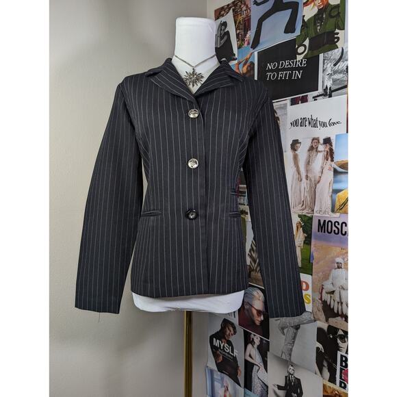 Vintage Pinstripe Blazer - Picture 1 of 6